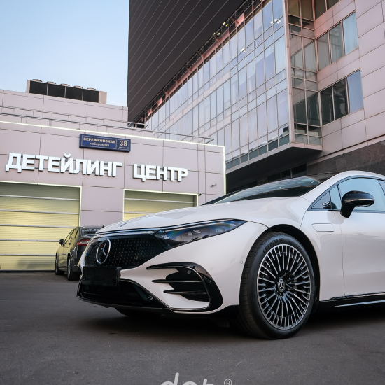 Mercedes EQS 2022 – оклейка в DOTCARS пленкой VEGA HT 230