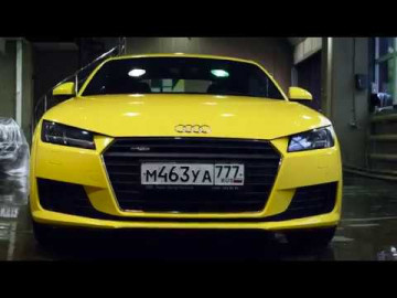 Оклейка виниловой пленкой Audi TT